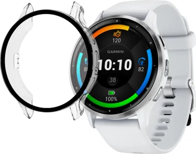 Image de Housse pour Garmin Venu 3 45mm - Transparent Protection dure d'écran Phonillico®