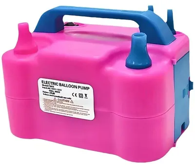 Obrázok produktu pre APT AG997 Elektrická balónková pumpa s integrovanými tryskami růžová