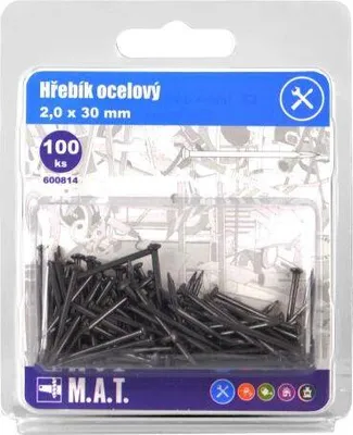 Zdjęcie produktu dla gwóźdź stalowy 30x2,0mm (100szt)