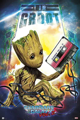 Produktbild von Marvel Guardians of the Galaxy 2 Groß es Poster