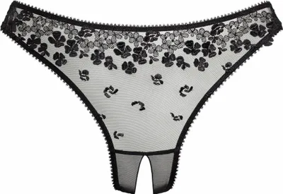Produktbild von LASCANA String-Ouvert schwarz Größe 44/46