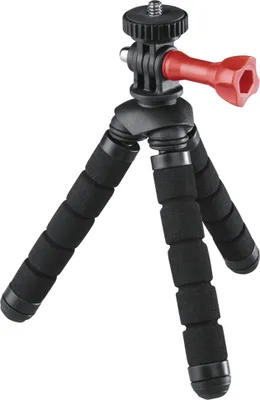 Produktbild von Hama Mini-Stativ "Flex 2in1" für Fotokameras und GoPro, 14 cm