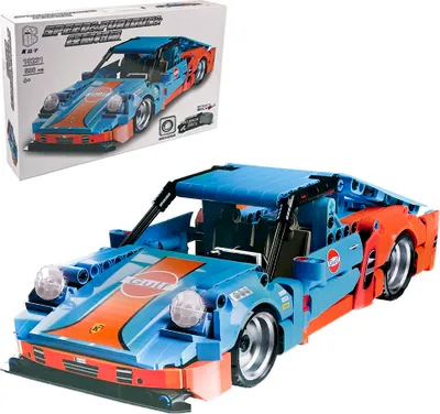 Produktbild von Technik Klemmbausteine Sportwagen Porsche 911 538 Teile Kbox Auto Modell 10231
