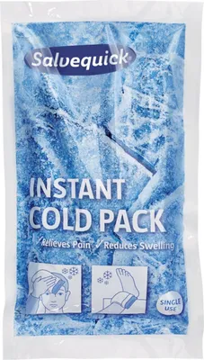 Obrázek produktu pro Salvequick® 219600 Jednorázový instantní chladicí obklad - modrý