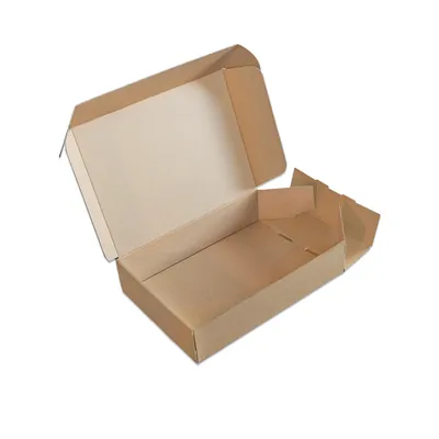 Produktbild von DHL Kleinpaket Karton 350x250x80mm Faltkarton Post Versandkarton Schachtel Braun, KI-generiertes Bild