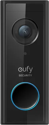 Obrázek produktu pro eufy Security, přídavný bezdrátový zvonek na baterie, 2K HD, zvonek s funkcí kamery, , detekce osob, funkce zvuku, velmi snadná instalace (nutná HomeBase 2)