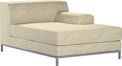 Produktbild von Dekoria Bezug für Kramfors Sofa Recamiere rechts, beige-golden, Bezug für Recamiere rechts Kramfors