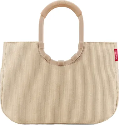 Image de reisenthel sac shopper sac à épaule Loopshopper Frame Cord Sand beige