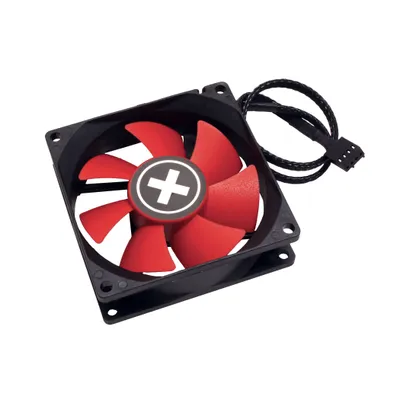 Obrázek produktu pro Xilence XPF80.R.PWM, Ventilátor, 8 cm, 1800 ot/min, Černá, Červená