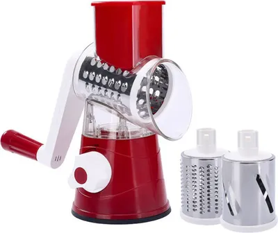 Produktbild von Rotary Käse Reibe Cutter Slicer Toner Streifen Hand Kurbel Gemüse Chopper Käse Schredder Küche Gadget