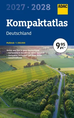 Produktbild von ADAC Kompaktatlas 2027/2028 Deutschland 1:250.000