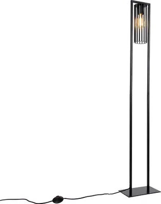 Produktbild von Smarte Moderne Stehleuchte Schwarz inkl WiFi ST64 Balenco Wazo