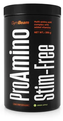Produktbild von GymBeam - ProAMINO Stim-Free, 390 g, grüner Apfel