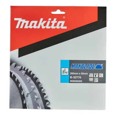 Image de Makita MAKBLADE Sägeblatt 260x30x40Z