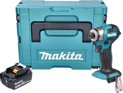 Produktbild von Makita DTD 173 F1J Akku Schlagschrauber 18 V 180 Nm 1/4“ Brushless + 1x Akku 3,0 Ah + Makpac - ohne Ladegerät
