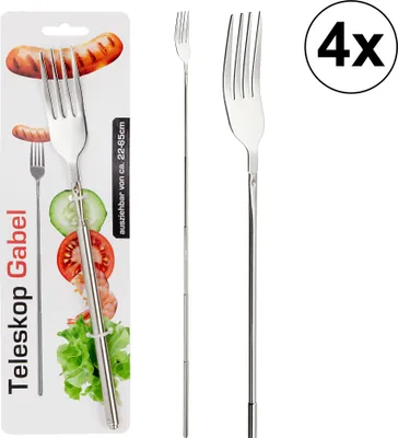 Obrázek produktu pro Teleskopická vidlička nerezová 22-65 cm