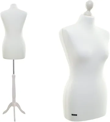 Imagen del producto de Silecomplaza, muñeca Schneider / Tallas S - XL (mujer) / Torso: L/XL (42-44) / Color del torso: crema-blanco / Base: blanca