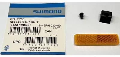 Produktbild von SHIMANO Reflektorsatz PD-T780 - Ersatzreflektoren für PD-T780 Pedale, ca. 7 g....
