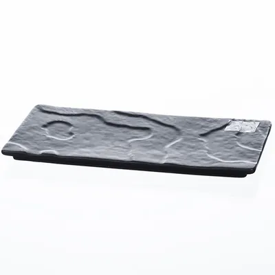 Produktbild von Porzellanteller von Sandra Rich Serie CLIFF rechteckig 21 cm