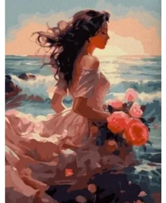 Immagine prodotto di 40x30 cm Pittura a diamante fai da te Pittura a diamante Donna