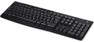 Produktbild von Logitech K270, Volle Größe (100%), Kabellos, RF Wireless, QWERTZ, Schwarz