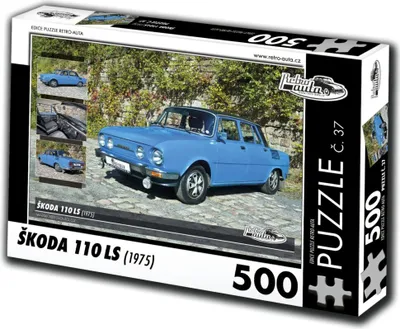 Obrázok produktu pre RETRO-AUTA Puzzle č. 37 Škoda 110 LS (1975) 500 dielikov