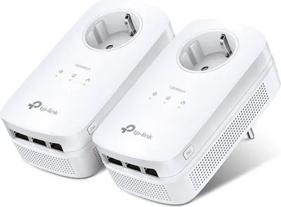 Produktbild von TP-Link TL-PA8030P KIT, 1200 Mbit/s, IEEE 802.3, IEEE 802.3ab, IEEE 802.3u, Gigabit Ethernet, 10,100,1000 Mbit/s, HomePlug AV2, OFDM