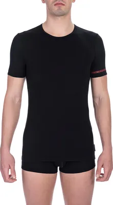 Obrázek produktu pro Bikkembergs 2 Pack Trička s kulatým výstřihem bavlna Black-WrittenS