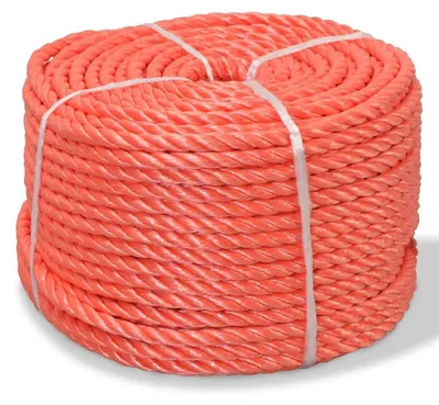 Produktbild von Gedrehtes Polypropylen-Seil 10 mm 500 m Orange