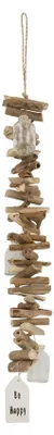 Produktbild von Dijk Natural Collections Girlande aus Holz und Glas 58x8x8cm