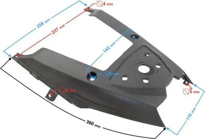 Immagine prodotto di Alloggiamento per catarifrangente FR 2 Parte 2