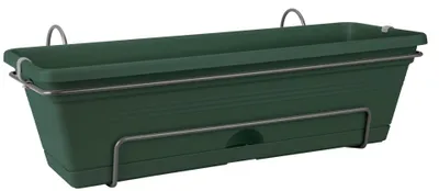 Produktbild von elho green basics trough allin1 50cm, Topfpflanzer, Hängend, Polypropylen (PP), Grün, Rechteck, Draußen