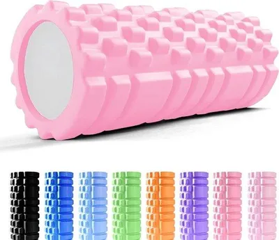 Produktbild von Famanu Schaumstoffrolle - Ultraleicht, ideal für Muskeltherapie und Selbstmassage (Rosa)