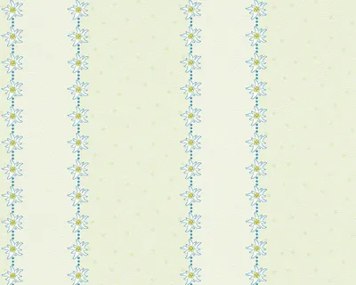Produktbild von A.S. Création Papiertapete Kids best Friends, Muster-, Streifentapete Heidi, blau, gelb, grün 10,05 m x 0,53 m, 941963, 94196-3