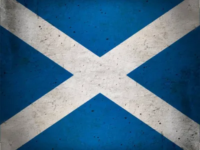 Produktbild von vianmo Holzschild 30x40 cm Flagge Schottland Fahne