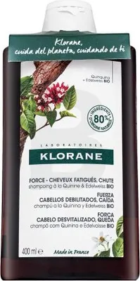 Produktbild von Klorane Stärkendes & Revitalisierendes Shampoo Stärkendes Shampoo gegen Haarausfall 400 ml