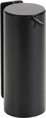 Produktbild von BEASY Seifenspender Edelstahl Schwarz 120x66x165 mm, 300 ml für Bad & Küche >> zum Kleben