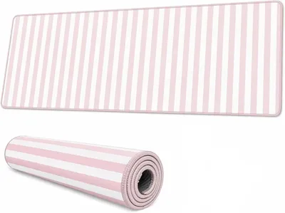 Obrázek produktu pro Podložka pod myš, rozměry 800 x 300 mm, protiskluzová. Barva: růžová