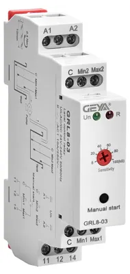 Vulstandcontrolelais 10 A, AC/DC 24-240 V, GRL8-03
