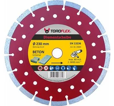 Produktbild von ToroFlex Diamant-Trennscheibe BETON Universal 26864