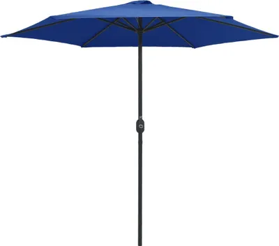 Produktbild von vidaXL Sonnenschirm mit Aluminium-Mast 270x246 cm Azurblau