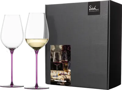Image de Eisch Vorteilset 2 Stück 2 Allroundgläser 543/7 mauve erfrischend & leicht INSPIRE SENSISPLUS 15437074 und Geschenk + Spende