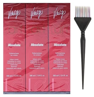 Obrázok produktu pre Trvalá farba na vlasy, 3 x 100 ml, s aplikátorom