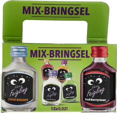 Image de Kleiner Feigling Mix-Bringsel | 15 - 20 % vol | 12 x 0,02 l