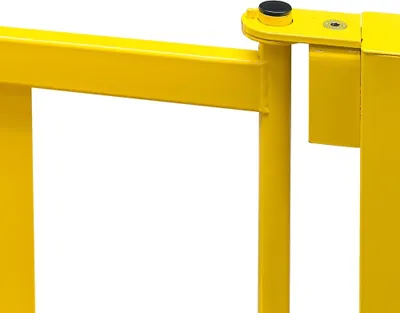 Produktbild von PROREGAL Tür für Rammschutz-Geländer XL-Line | Manuelle Öffnung | HxB 52x90,5cm | Kunststoffbeschichteter Stahl | Gelb