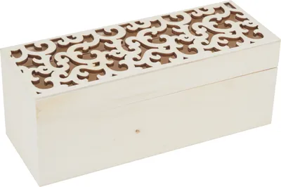 Produktbild von VBS Holzschachtel "Ornament-Schnörkel"