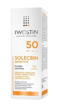 Produktbild von Iwostin Solecrin Sensitiv Schutzemulsion LSF 50+ 100ml