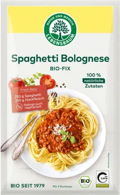 Produktbild von Spaghetti Bolognese 35g von Lebensbaum