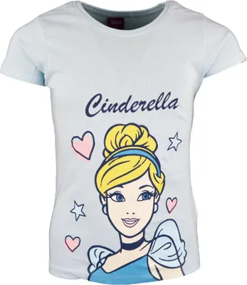 Produktbild von Disney Cinderella Kinder T-Shirt – Hellblau / 116