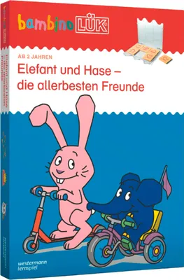 Produktbild von bambinoLÜK-Set. Elefant und Hase - die allerbesten Freunde
